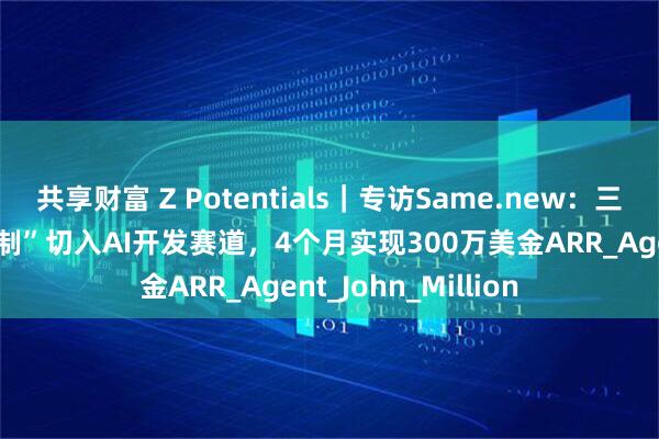 共享财富 Z Potentials｜专访Same.new：三位00后以“网页复制”切入AI开发赛道，4个月实现300万美金ARR_Agent_John_Million