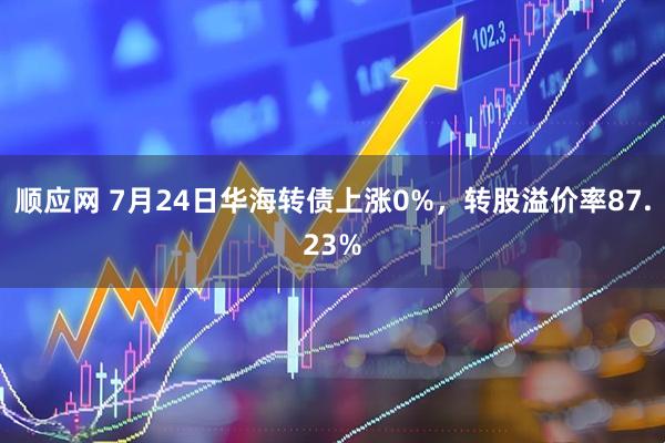 顺应网 7月24日华海转债上涨0%，转股溢价率87.23%