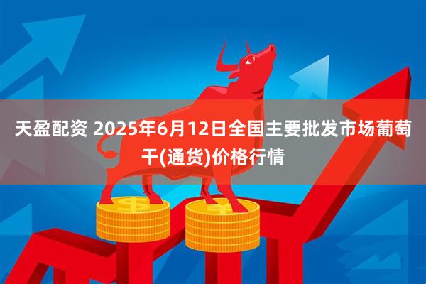 天盈配资 2025年6月12日全国主要批发市场葡萄干(通货)价格行情